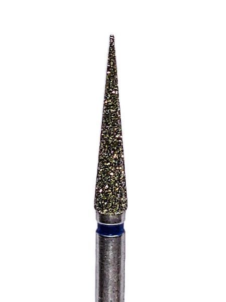 Алмазна фреза(бор) конус гострий синій 2,8x14mm AB3214 фото
