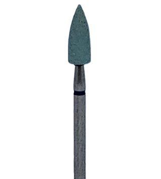 Камінь для обробки цирконію(ZrO2) куля зелений(жорсткий), 4x11mm KC4013 фото