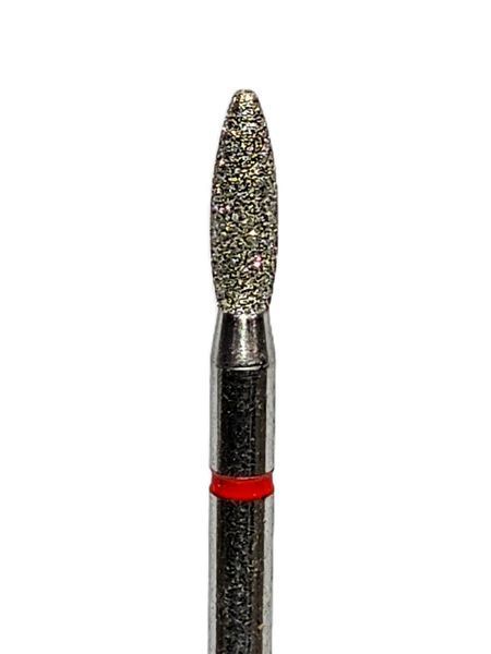 Алмазна фреза(бор) олива червона 2,5x8mm AR7258 фото