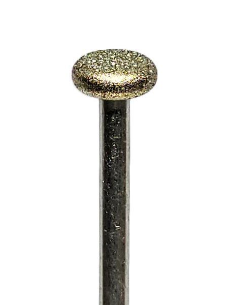 Алмазна фреза(бор) циліндр скруглений синій 3x10mm AN4111 фото