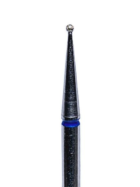 Алмазна фреза(бор) кулька синя 1x0,7mm AB1107 фото