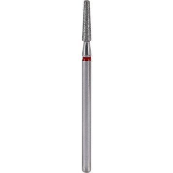 Алмазна фреза(бор) конус зрізаний червоний 2,5x10mm AR3210 фото