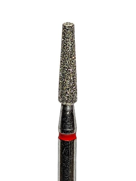 Алмазна фреза(бор) конус зрізаний червоний 2,5x10mm AR3210 фото